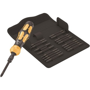Wera 19-Piece <b>Screwdriver</b> Set KK 900-Multi-Component Handle Hexagonal Blade PH/PZD/TX/Hex/Slotted - Product Image 1