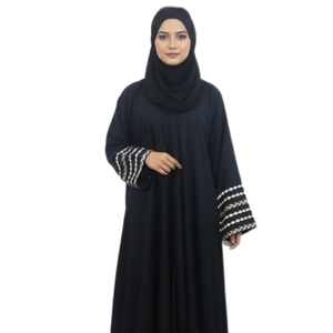 ชุดอาบายะห์ลำลองสำหรับผู้หญิง เนื้อผ้าเบา สวมใส่สบาย ทันสมัย จากอินเดีย - Product Image 4