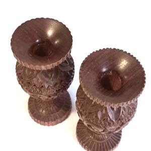 Premium Luxury Wooden Candle Holder for Decorative Display Centerpiece Living Room <b>Bedroom</b> Table Accent And Gifting Purpose - Product Image 2