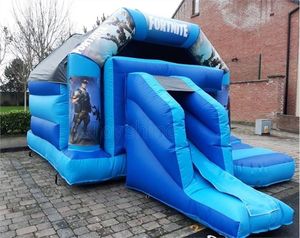 Château gonflable commercial Hotfortnter avec toboggan, facile à installer - Product Image 2