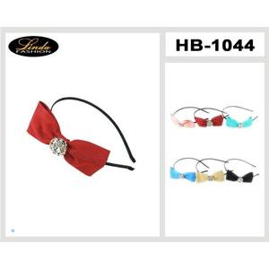 Diadema Linda Fashion para Mujer con Lazo de Cinta y Diamantes de Imitación, Accesorio para el Cabello Elegante y Casual, Diadema de Alta Calidad - Product Image 3