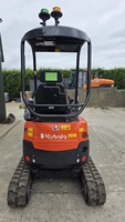 Mini-excavatrice U17 2025 pour moteur 1 tonne, capacité de la benne de 0,21 m, puissance de 20 kW, garantie de 4 ans, fabrication JCB