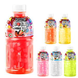 OEM/ODM 330ml Popping Boba Bubble Tea Botella de bebida de jugo de fresa Sin azúcar Bajo en grasa Muestra gratis de Vietnam al por mayor - Product Image 5