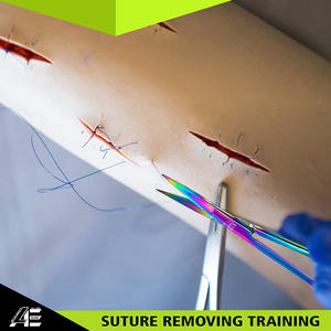 Juego de 2 Tijeras de Microdisección Iris de Acero Inoxidable, Recubrimiento de Titanio Multicolor Arcoíris, Calidad Premium, Reutilizables, Quirúrgicas - Product Image 6