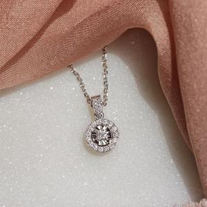 Antique <b>Silver</b> <b>Pendant</b> <b>Necklace</b> for <b>Men</b> Women Medieval Style Jewelry - Product Image 4