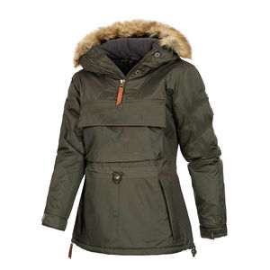 Chaqueta Parka Estándar para Mujer con Capucha Ajustable, Regular, Otoño, Impermeable, Cortavientos, Transpirable, Ecológica, de Nailon, Personalizable - Product Image 5