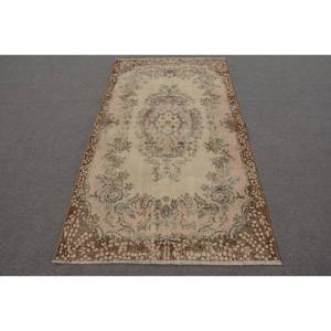Tapis en laine turque vintage classique Beige marron 37X68 pieds grande surface Rectangle Patchwork Latex couloir chambre nouveau grand tapis - Product Image 1