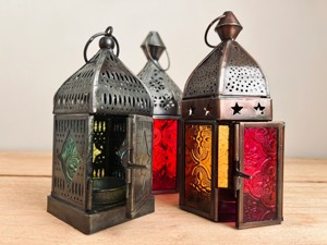 Fantastique découpé au Laser conçu lanterne marocaine pour la décoration intérieure décor de chambre jardin et décor de fête utilisation lanternes en métal - Product Image 2