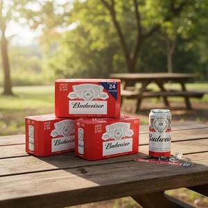 Cerveza Lager Americana Premium Budweiser – Paquete de 30 Latas de 12 oz (5% ABV) – Precios Competitivos al por Mayor Disponibles en China - Product Image 3