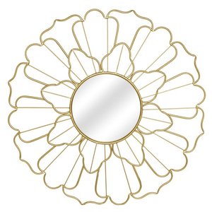 Trend Selling Iron <b>Mirror</b> Art <b>Irregular</b> Circular Living Room Metal Frame Wall <b>Mirror</b> Decor Christmas Vintage Luxury Space Casual - Product Image 2