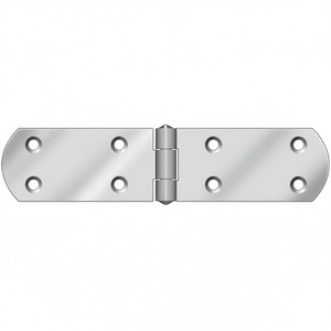 HOHAGE Charnière française 20 Box H.Open 140 mm Épaisseur 1,8 mm Acier chromé bleu pour clôtures, treillis et portails - Lot de 20 - Product Image 3