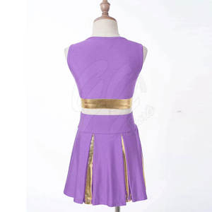 Vêtements d'entraînement Uniforme de cheerleading de dernière conception Uniforme de cheerleading à contraste de couleur en gros - Product Image 4