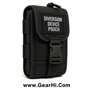 Bolsa para Dispositivos de Distracción, Compartimento para Herrajes MOLLE, Bolsillo de Liberación Rápida, Bolsas para Flashbangs - Product Image 2