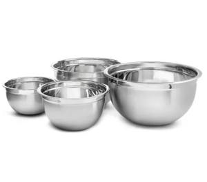 Bol allemand en acier inoxydable avec logo personnalisé, 202, grand bol de cuisine, accessoires, bassin, bol à fruits - 16 cm à 32 cm - Product Image 6