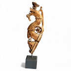 Soporte de Madera Vintage Indio, Tallado a Mano, Decoración Arquitectónica de Pared, Estilo Rústico Antiguo para Interiores del Hogar, Combinación Variada, 1 Contenedor - Product Image 4