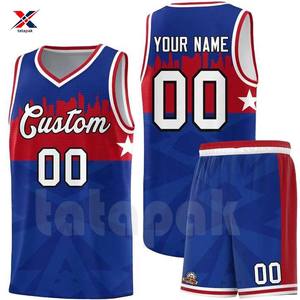 Tissu à séchage rapide réversible de logos et de chiffres personnalisés d'uniforme de basket-ball en gros pour l'expert équipe ligue porter meilleur prix de vente - Product Image 2