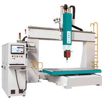 EXTRACNC Router CNC de 5 Ejes para Aluminio, Máquina de Fresado CNC de Metal, Router de Metal de Alta Precisión de 3/5 Ejes