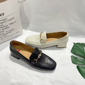 <span class=keywords><strong>Mocasines</strong></span> Planos para Mujer con Grabado de Cocodrilo y Adorno Metálico Floral para Primavera, Diseño Elegante con Estampado Floral, Estilo Cómodo de Primavera - Product Image 6