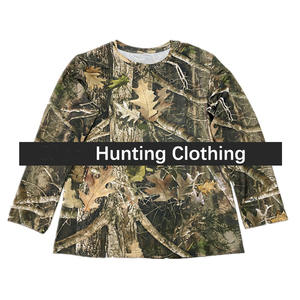 Camo pêche chasseur chasse t-shirts pour hommes 3D sanglier cerf smocké Polo polaire solide personnalisé femmes dames Blaze Orange Camouflage - Product Image 4