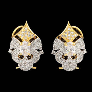 Boucles d'oreilles pour femmes - Dorées - Product Image 1