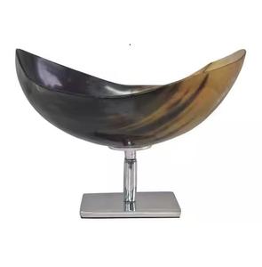 Cuenco de Cuerno Ecológico para un Estilo de Vida Sin Desperdicios, Cuenco de Servir de Cuerno de Búfalo Natural, Centro de Mesa - Product Image 3