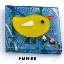 แม่เหล็กติดตู้เย็นตาปีศาจขนาด5x5ซม. ประเภทสินค้ามีเอกลักษณ์และมีสไตล์ - Product Image 1