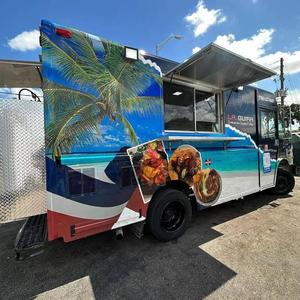 Camiones y Carritos de Comida Rápida Comerciales Económicos para Snacks, Hamburguesas y Perritos Calientes, Totalmente Equipados para Cocinar, Servir y Transportar a EE. UU. y la UE - Product Image 1