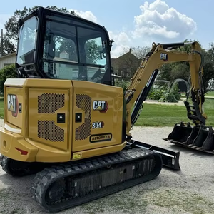 Máquina de construcción usada 304 CAT Excavadora Mini 3 toneladas Excavadora Alto rendimiento Barato - Product Image 1