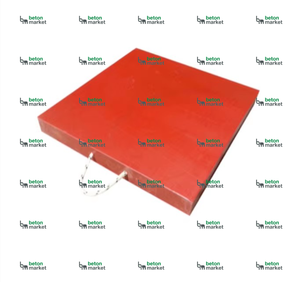 Plaque de support pour pompe à béton à moteur diesel 296705009 600x600x50 - Product Image 1