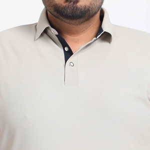 เสื้อโปโลผ้าฝ้ายสำหรับผู้ชายเสื้อโปโลขนาดใหญ่พิเศษดีไซน์ตามสั่ง - Product Image 4