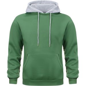 2025 meilleure qualité sweats à capuche pour hommes couleur unie sweats à capuche pour hommes OEM vente en gros pas cher prix premium bases coton mélangé - Product Image 1