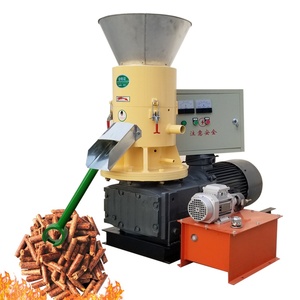 Machine à granulés de bois biomasse à matrice plate, neuve, de qualité commerciale, avec moteur haute capacité de 7,5 kW et prix bas - Product Image 4