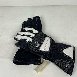 Gants de moto en cuir souple avec protection complète des doigts Gants d'équitation respirants - Product Image 5
