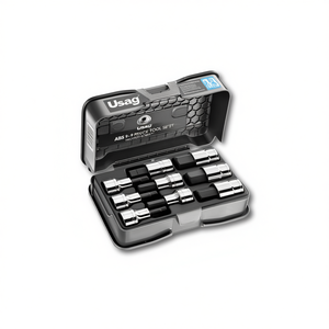 Ensemble d'outils Usag de 9 pièces avec embouts pour vis à six pans creux, boîte en ABS - Product Image 2