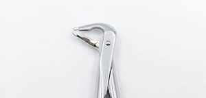 Forceps d'extraction dentaire molaire mandibulaire en acier inoxydable réutilisable, type bec de corne de vache, instrument chirurgical - Product Image 4
