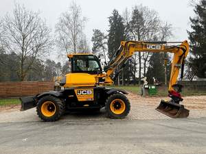 Vente flash : Excavatrice sur pneus JCB Hydradig 110W, moteur diesel Kohler, système hydraulique Eaton, machine haute performance, prête à être expédiée - Product Image 3