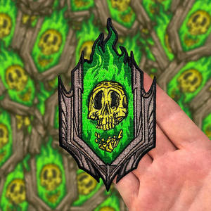 Custom Made Logo Embroidered Patches Heat <b>Pressed</b> on Clothing Manufacturer's Sew <b>Iron</b> Clothes for Hats - Product Image 3