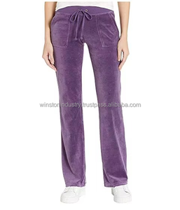 Pantalon en velours Valor au design optimal 2026 pour femme, respirant, vente en gros, coupe ajustée, confortable, taille élastique avec cordon de serrage - Product Image 4