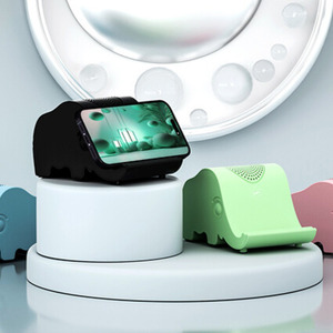 Altoparlante portatile Bluetooth e simpatico elefante Mobile Stand con batteria ricaricabile, dispositivo universale del telefono cellulare - Product Image 5