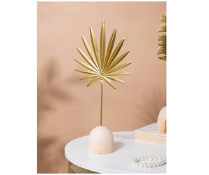 2026 Modernas Piezas Decorativas de Metal Ecológicas y Ligeras con Acabado Dorado para Mesa Redonda, Ideales para Sala de Estar, Hotel u Oficina - Product Image 4