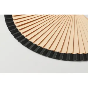 Éventail en bois personnalisé Woodfan pour les fournitures de fête promotionnelles - Product Image 6