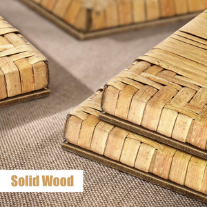 Cadre photo en rotin Boho fabriqué au Vietnam matériau écologique utilisé pour la décoration de la maison cadres photo en gros - Product Image 6