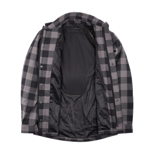 USA personnalisé Plaid Design étiquette flanelles nouveau élégant Streetwear motard moto Culture grande taille mélange de polyester respirant - Product Image 2