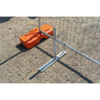 Clôture provisoire galvanisée de haute qualité démontable portative pour la construction de bâtiments