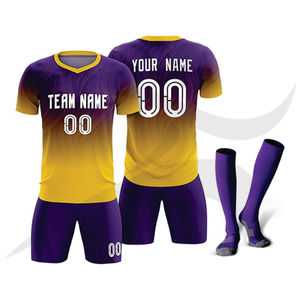 Uniformes de fútbol de calidad Camiseta de fútbol Barcelonaes Jersey Futebol Club Niños Hombres Jersey de fútbol sublimado Jersey de fútbol - Product Image 1