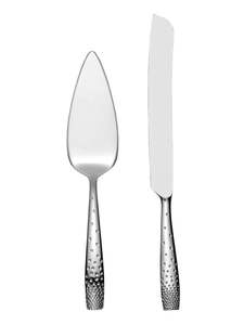 Serveur de gâteau en métal de haute qualité en acier inoxydable couteau à gâteau fait à la main serveur de gâteau de table décoratif de mariage - Product Image 6