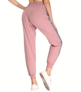 Pantalones de chándal informales de alta calidad para mujer, pantalones holgados de talla grande con logotipo personalizado, pierna ancha, Material de poliéster transpirable de secado rápido - Product Image 4