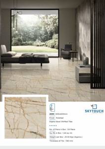 Venta caliente 600x600 azulejo de porcelana esmaltado pulido completo interior hogar color blanco piso y azulejo de pared - Product Image 4