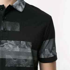 Polo de sublimación para hombre, diseño liso, alta calidad, logotipo frontal liso, talla grande, alta visibilidad, sublimación, camiseta polo para hombre - Product Image 3