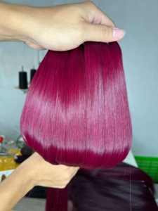 Extensiones de Cabello Liso Natural de Producción Rápida, Proveedor de Cabello Vietnamita y Brasileño, Longitud de 8-30 Pulgadas, Venta al Por Mayor Disponible - Product Image 4